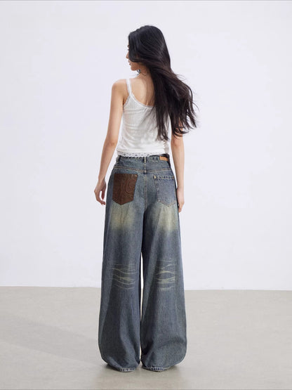 Lace-Trim V-Neck Knit Vest