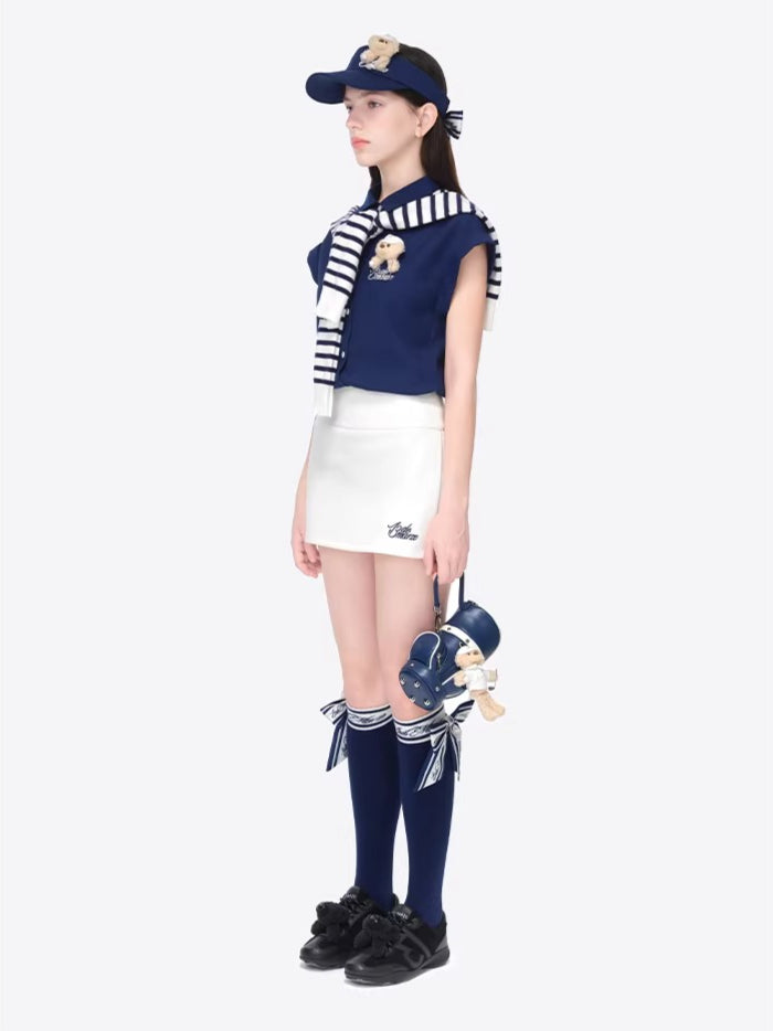 Detachable Shawl Golf Polos
