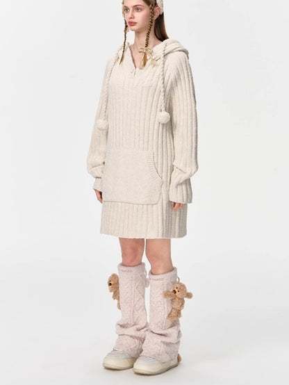 Knit Leg Warmer Socks