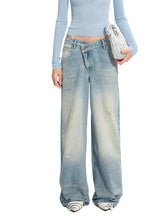 "Savanna Series" Washed Hand-rubbed Denim Jeans - CHINASQUAD