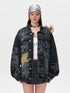 13DE MARZO Full Graffiti Denim Jacket – view 4