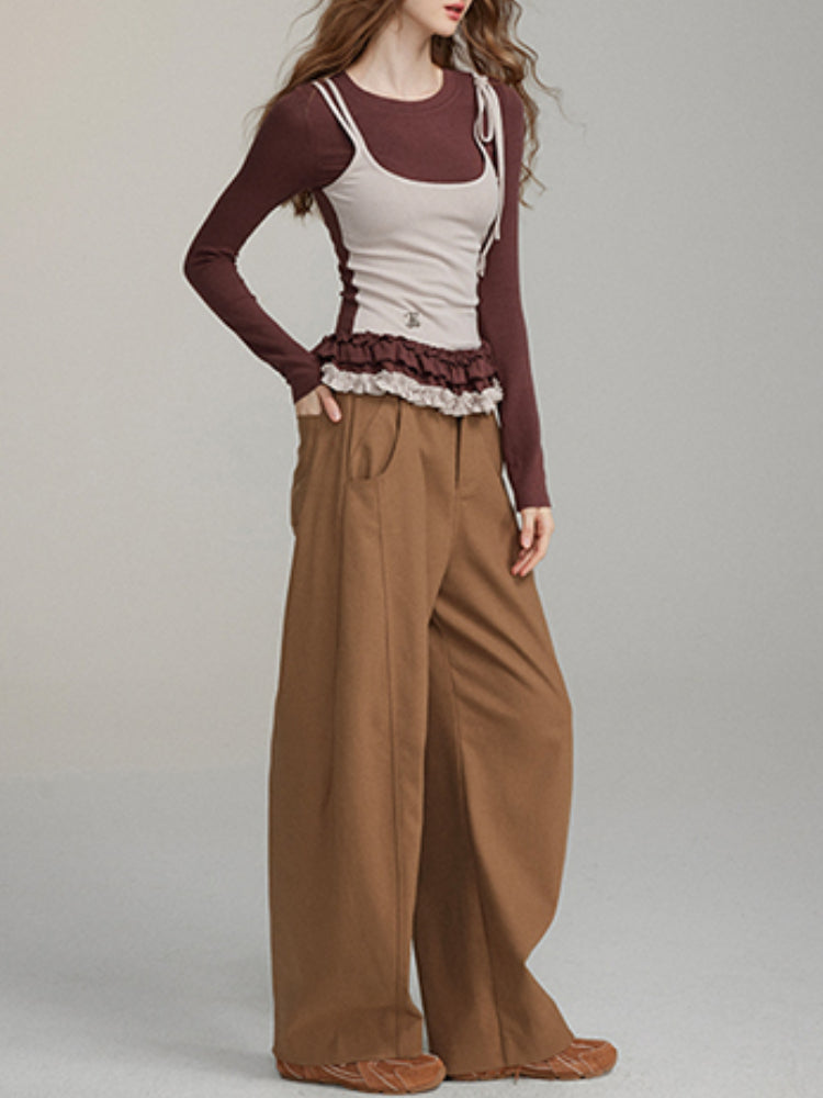 Casual Loose Blade Pants