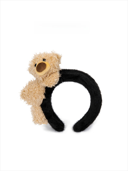 Fluffy Plush Doll-Inspired Headband