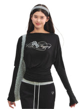 Floral Ruched Sun-Protective T-shirt - CHINASQUAD