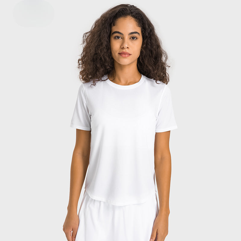 Round-neck Quick-drying Sunscreen Short Sleeve