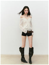 Knitted Floral Convertible Hollow-out Coat - CHINASQUAD
