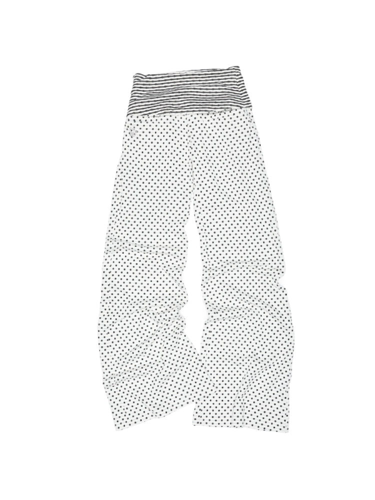Polka Dot Stripe Double-Sided Tank Top - CHINASQUAD