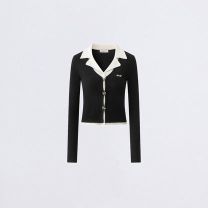 Preppy Soft Knit Polo Long Sleeve Base Layer