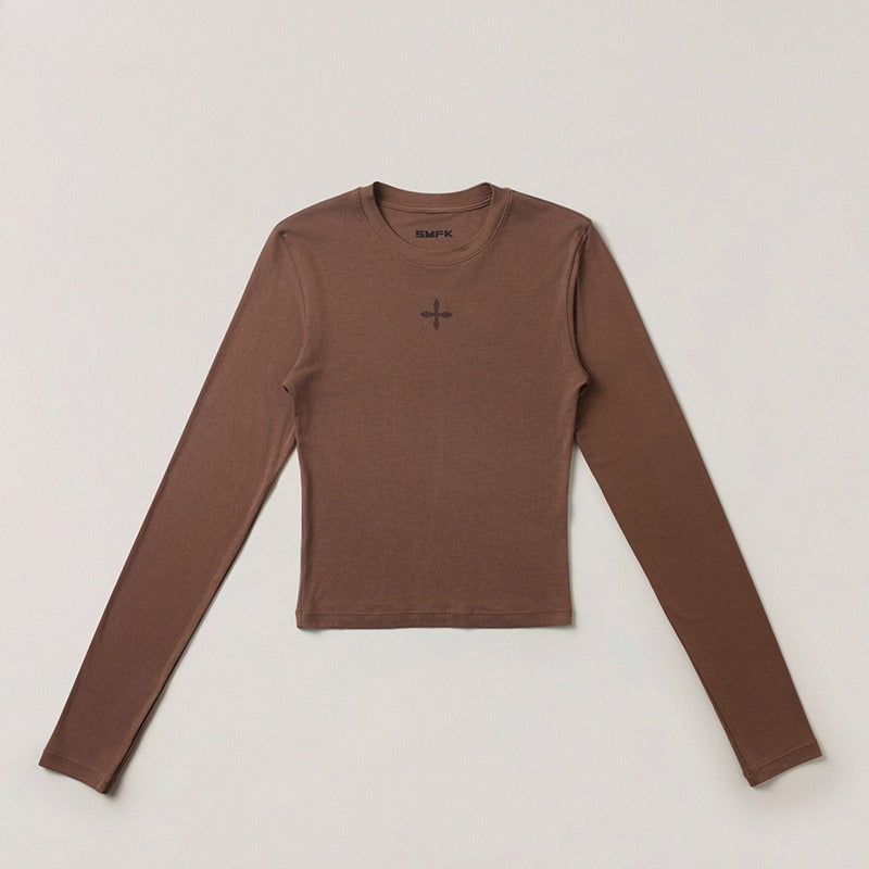 Original Cross Fitted Sports Long Sleeves T-Shirt
