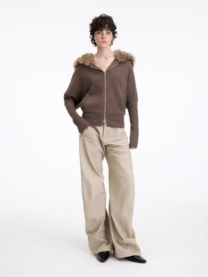 Asymmetrical Sculpted Utility Pants