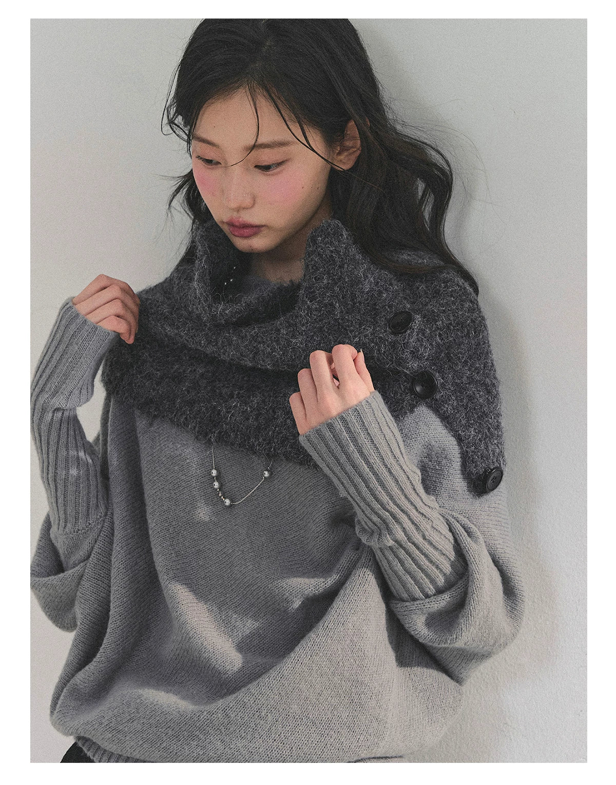 Soft Sweet Off-Shoulder Knit Sweater