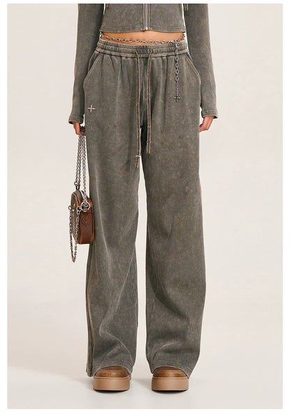 Wild Retro Straight Jogger Pants