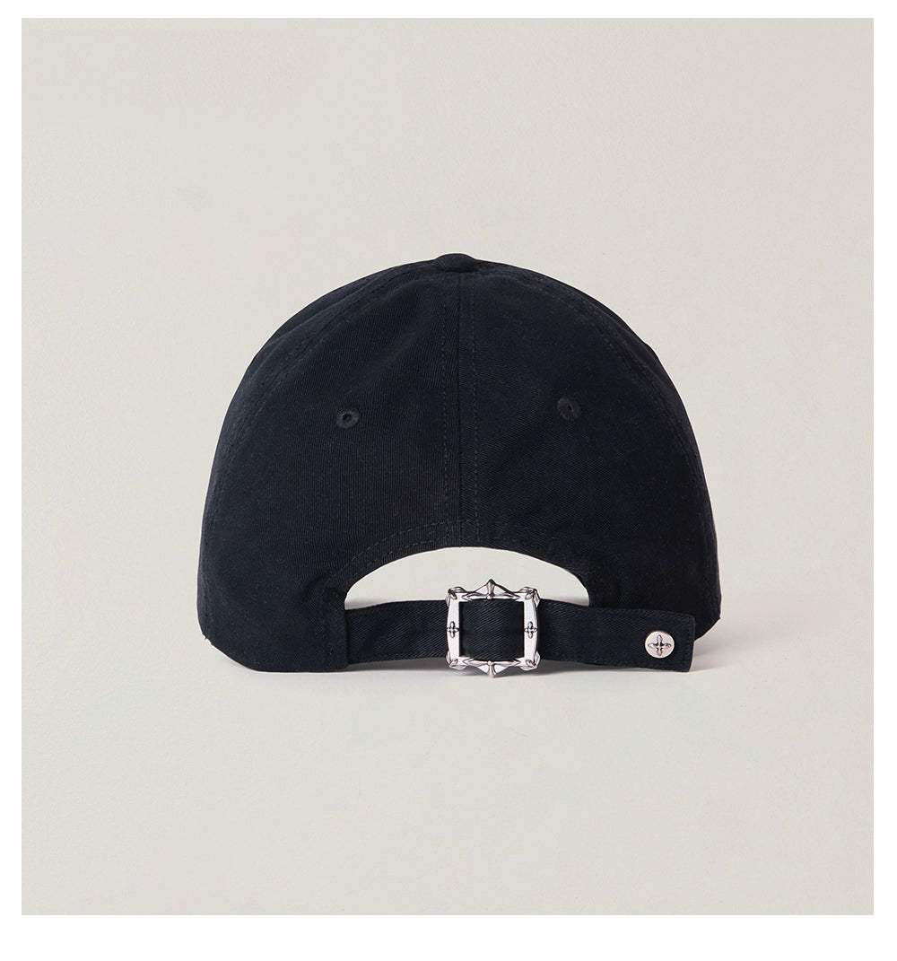 Compass Badge Cotton Baseball Cap