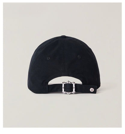 Compass Badge Cotton Baseball Cap