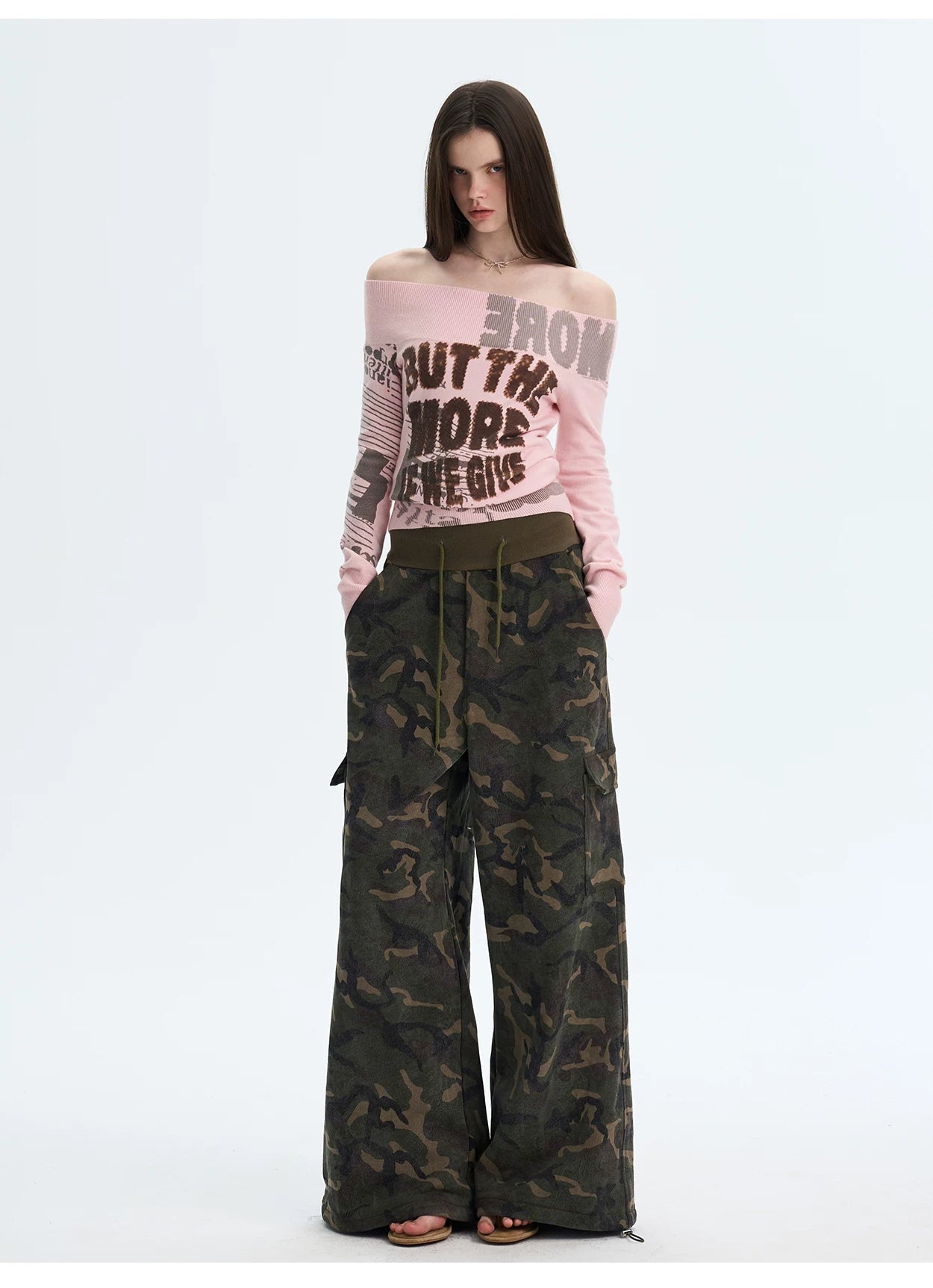 Vintage Printed Knit Dress