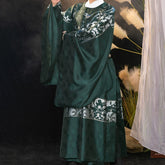 "清熙" Round-collar Robe Hanfu - CHINASQUAD