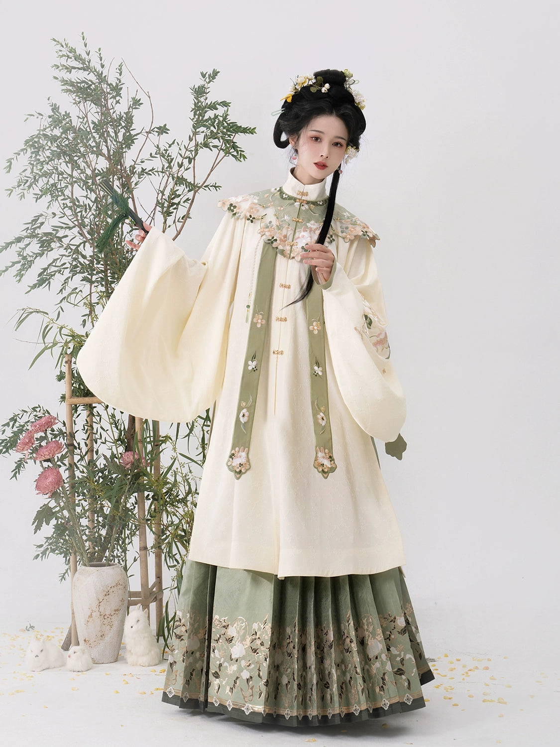 ”卯卯禾卿“ Ming-dynasty Hanfu Set