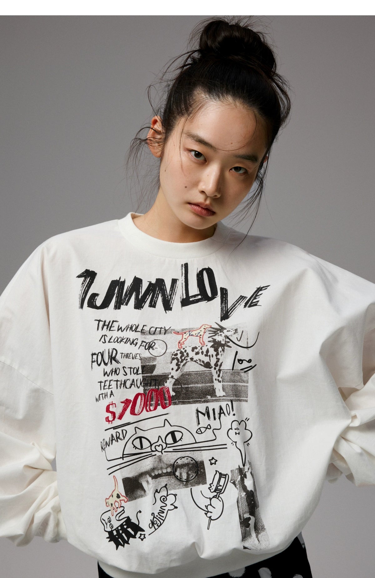 Graffiti Cat Sweatshirts
