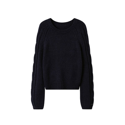 Pullover Raglan Sleeve Sweater Set