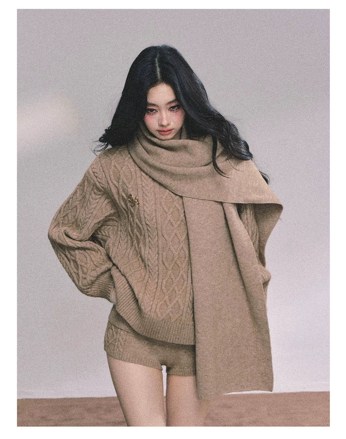 Zurich Student American Knit Three-Piece Set