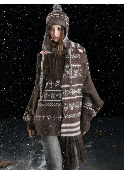 Fair Isle Knit Sweater