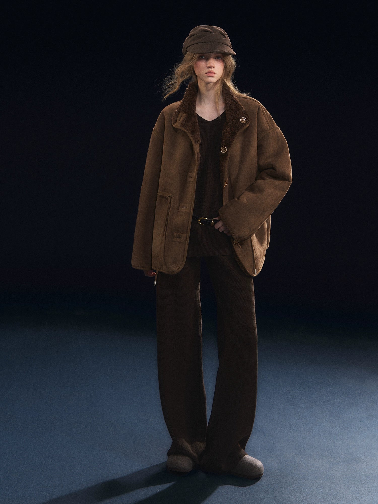 Reversible Sherpa Fleece Jacket