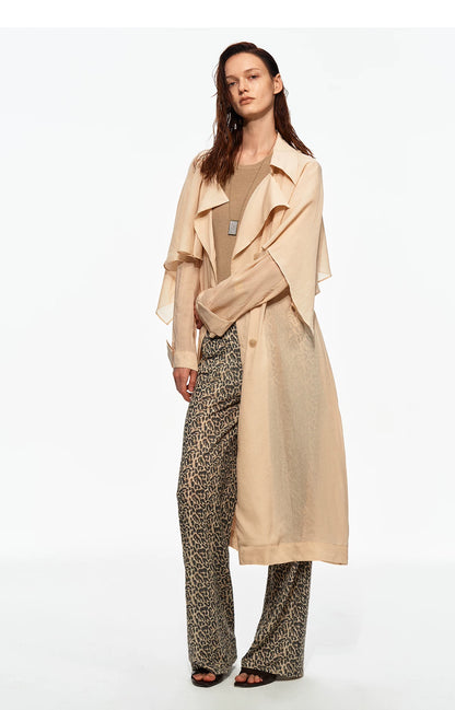 Linen Tencel Sun Trench