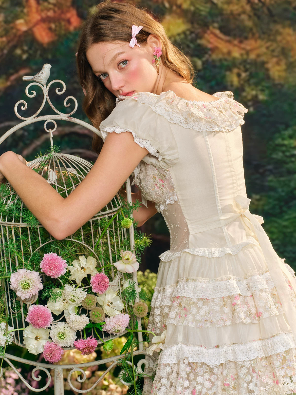 Starry Bloom Fairy Corset Mini Dress