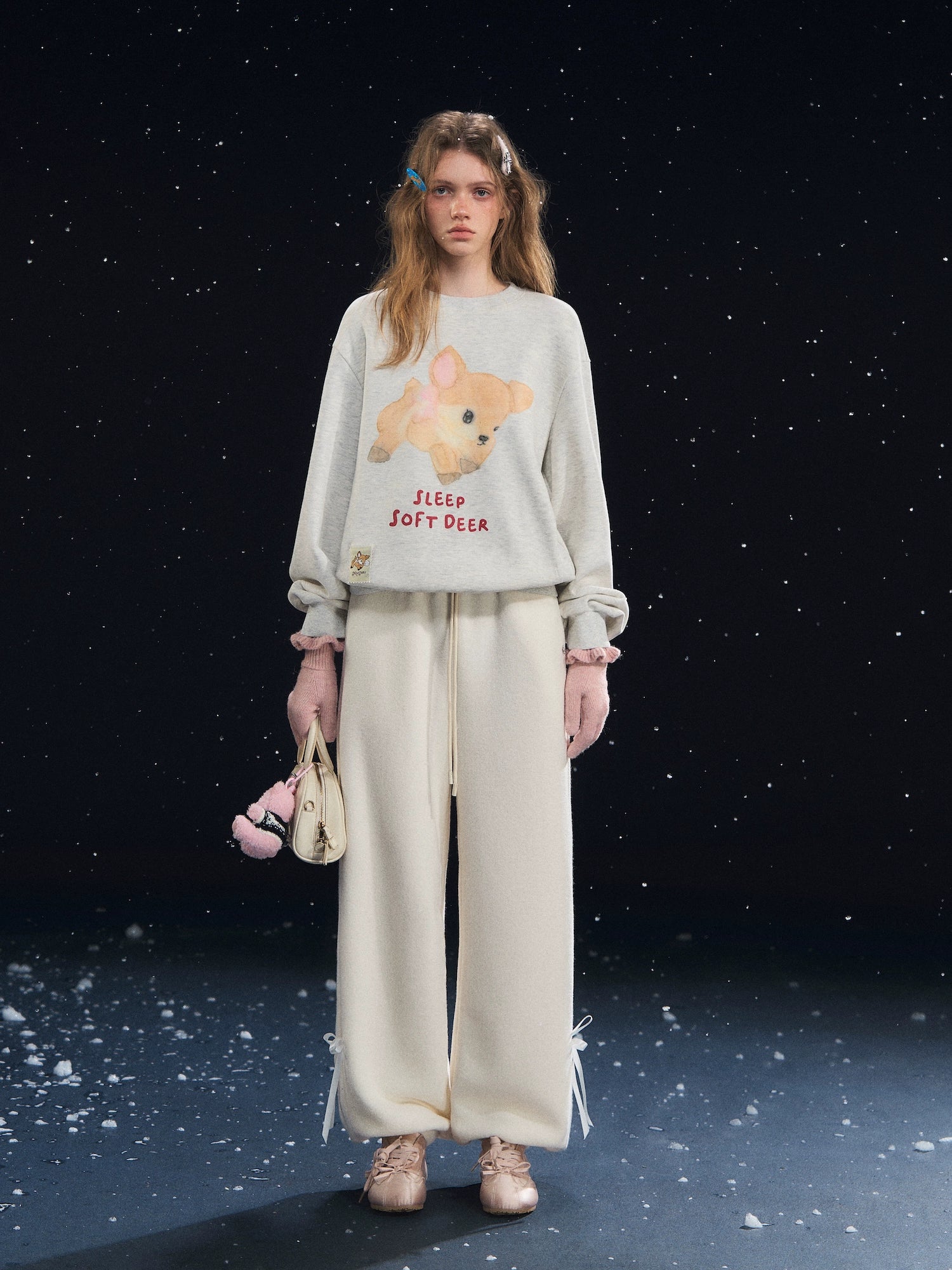 Velvety Jogger Lantern Pants