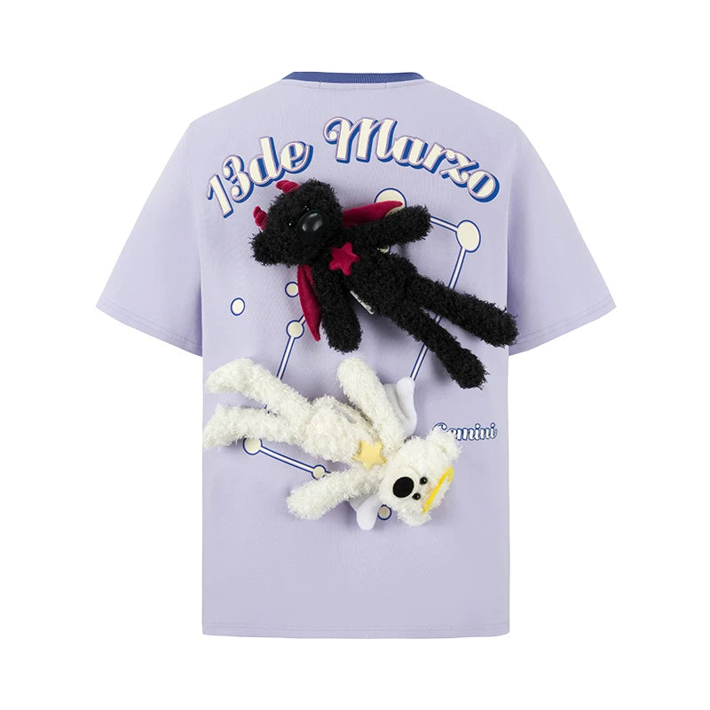 Gemini Constellation Graphic T-Shirt