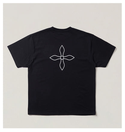 Vintage Cross Compass Oversized Tee