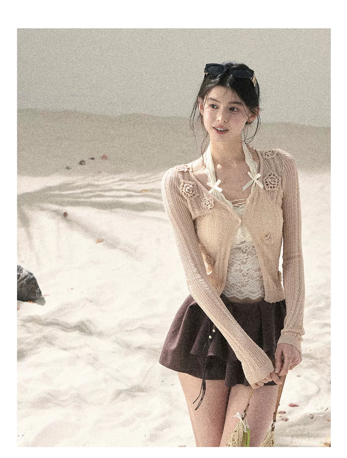 Layered Ruffle Mini Skirt