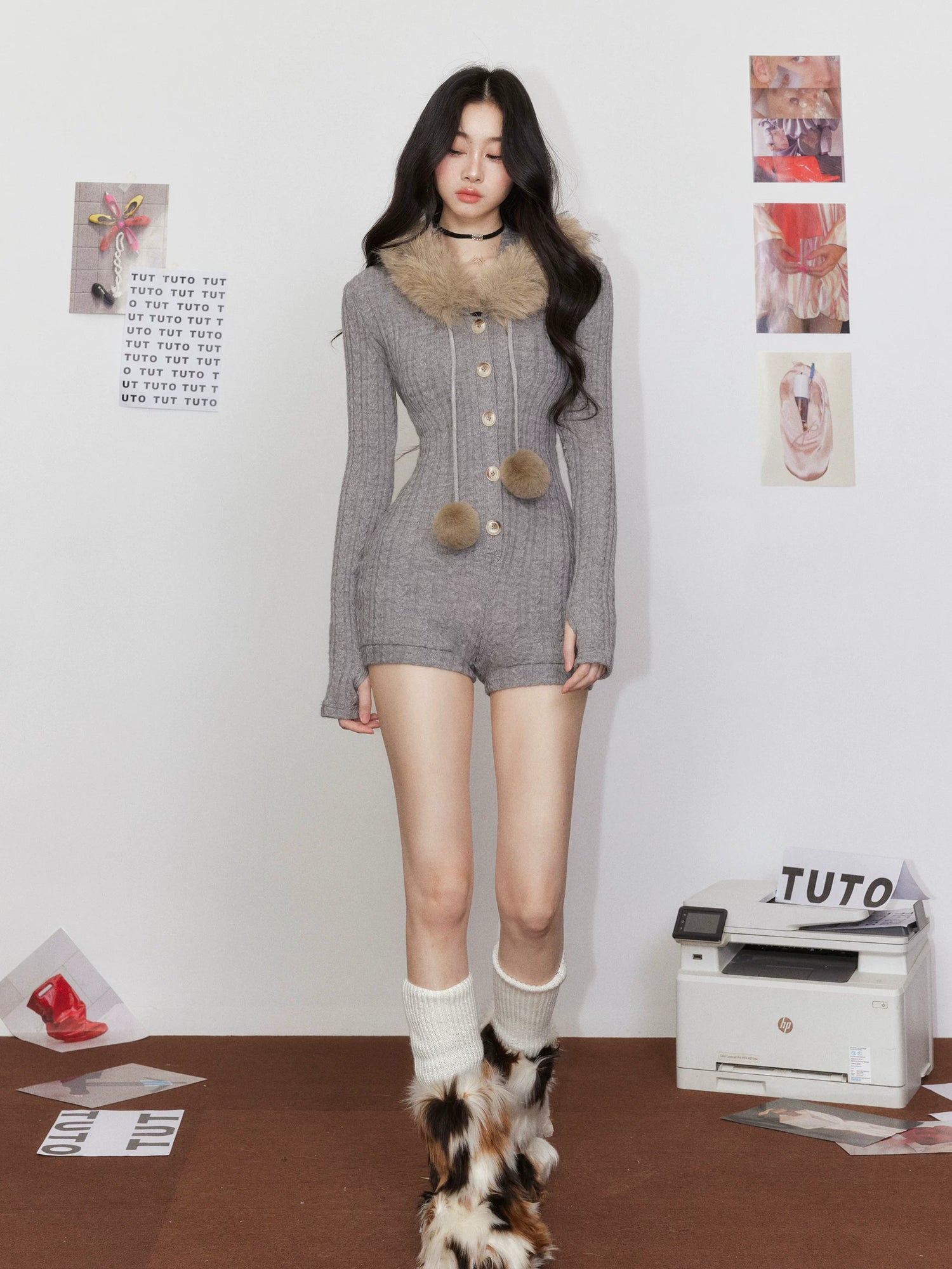 Stretch Sculpting Hooded Jumpsuit