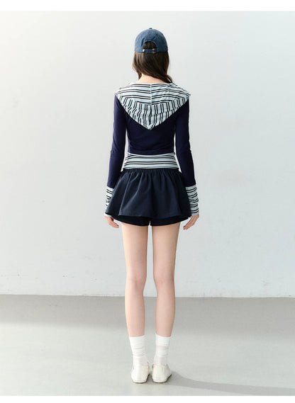 Lycocell Sporty Bubble Skirt Shorts