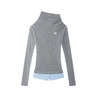 Neva Wool-Blend Knit Crewneck