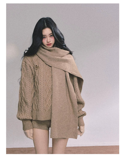 Zurich Student American Knit Three-Piece Set