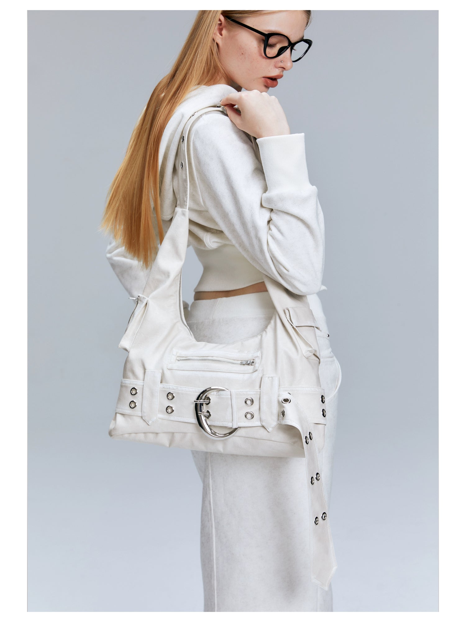 Functional Retro Shoulder Bag