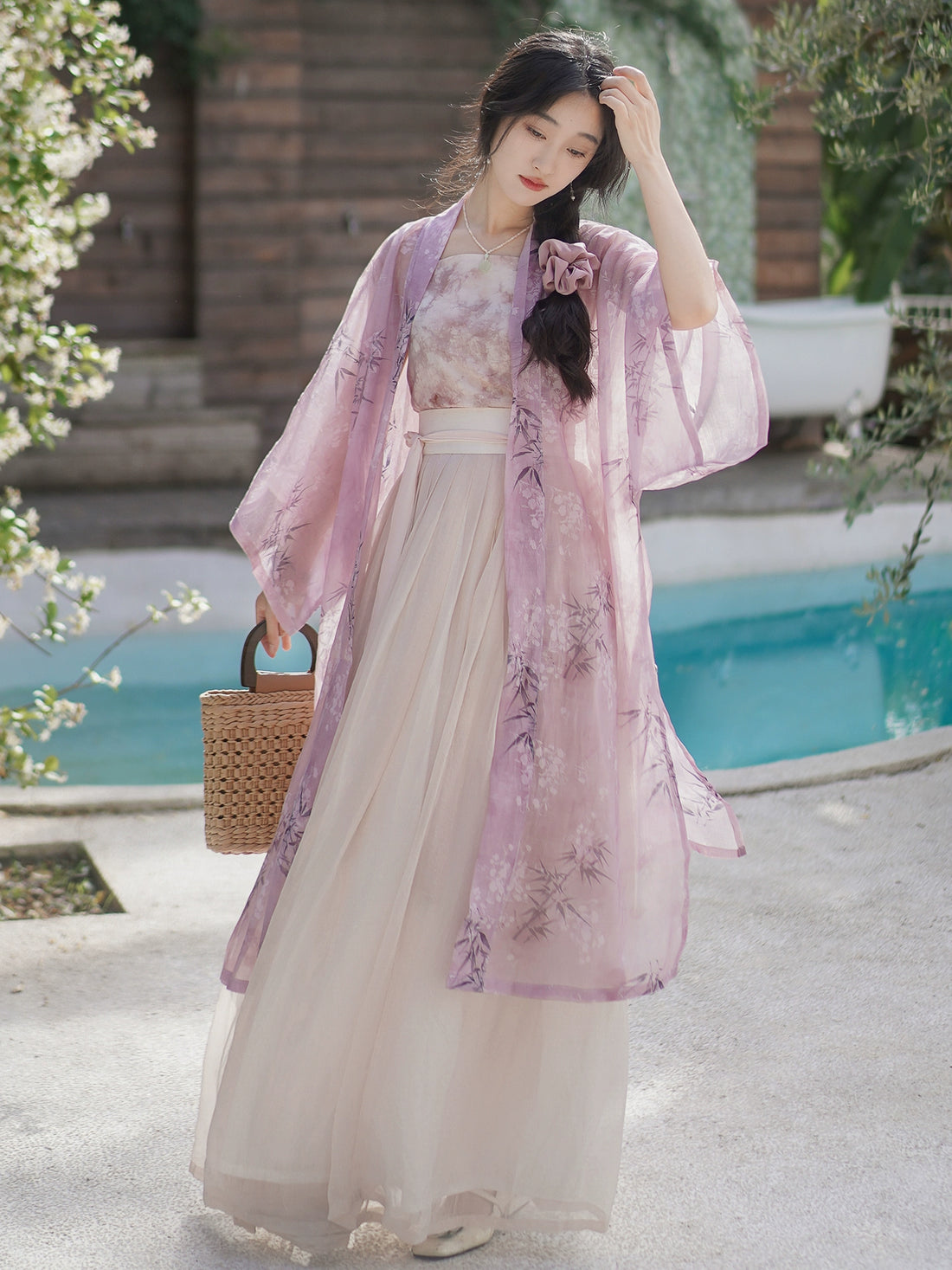 &quot;初恋&quot; Song Dynasty Hanfu Set