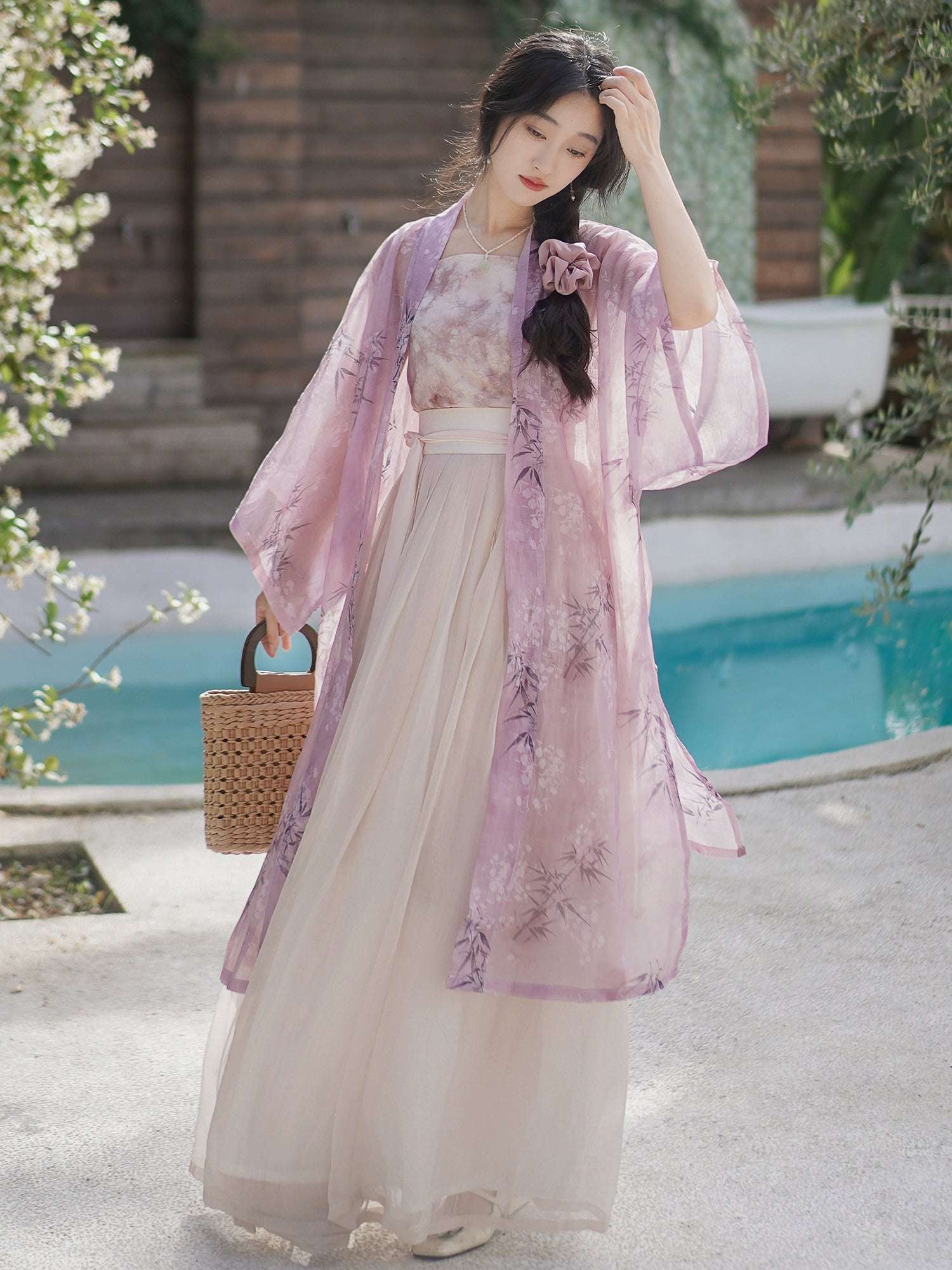 &quot;初恋&quot; Song Dynasty Hanfu Set