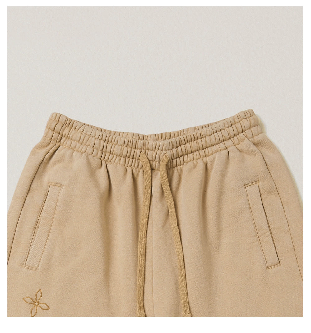 Cross Emblem Tower Wide-Leg Sweatpants