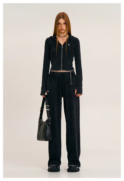 Wild Retro Straight Jogger Pants