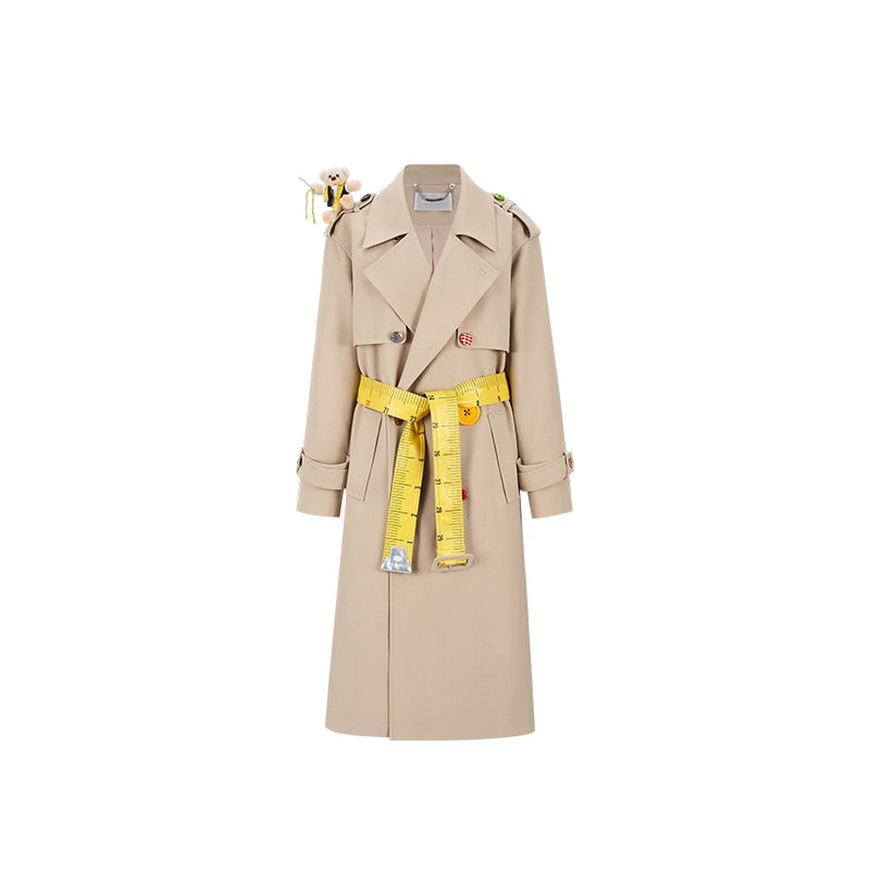 Tailor Bear Long Trench Coat