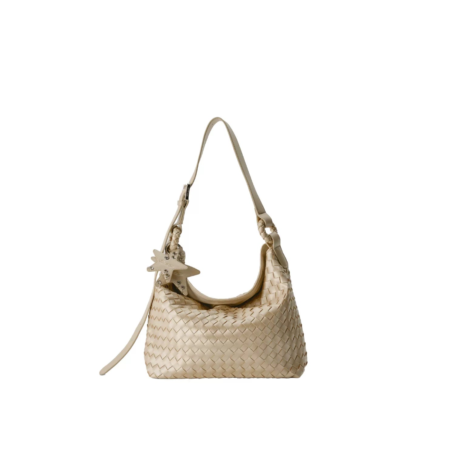 Oversized Woven Suede Tote Shoulder Bag ECODAY