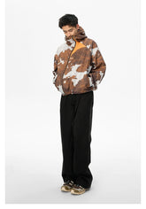 Animal Print Hooded Jacket - CHINASQUAD