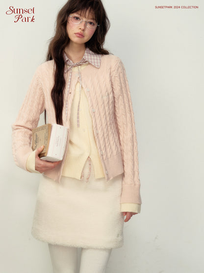 Preppy Layered Knit Sweater