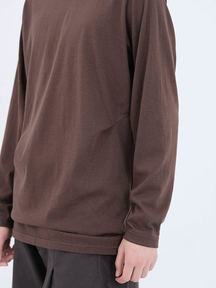 Side Fold Long-Sleeve T-Shirt