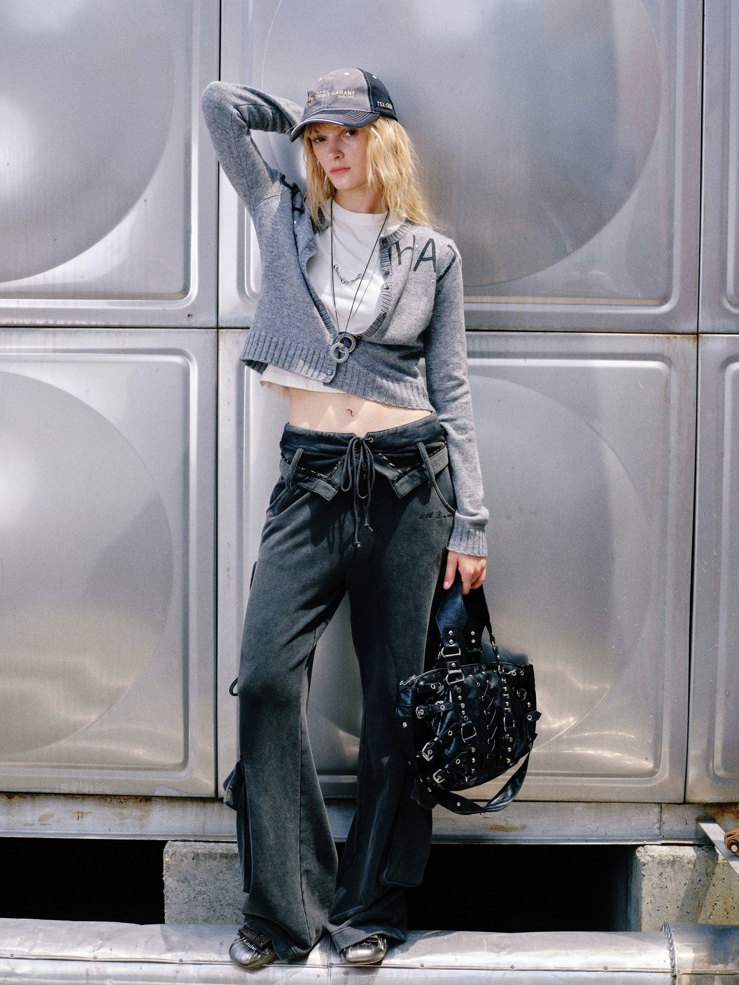 Washed Pocket Belted Utility Pants - CHINASQUAD