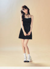 Lace Spaghetti Strap Dress - CHINASQUAD