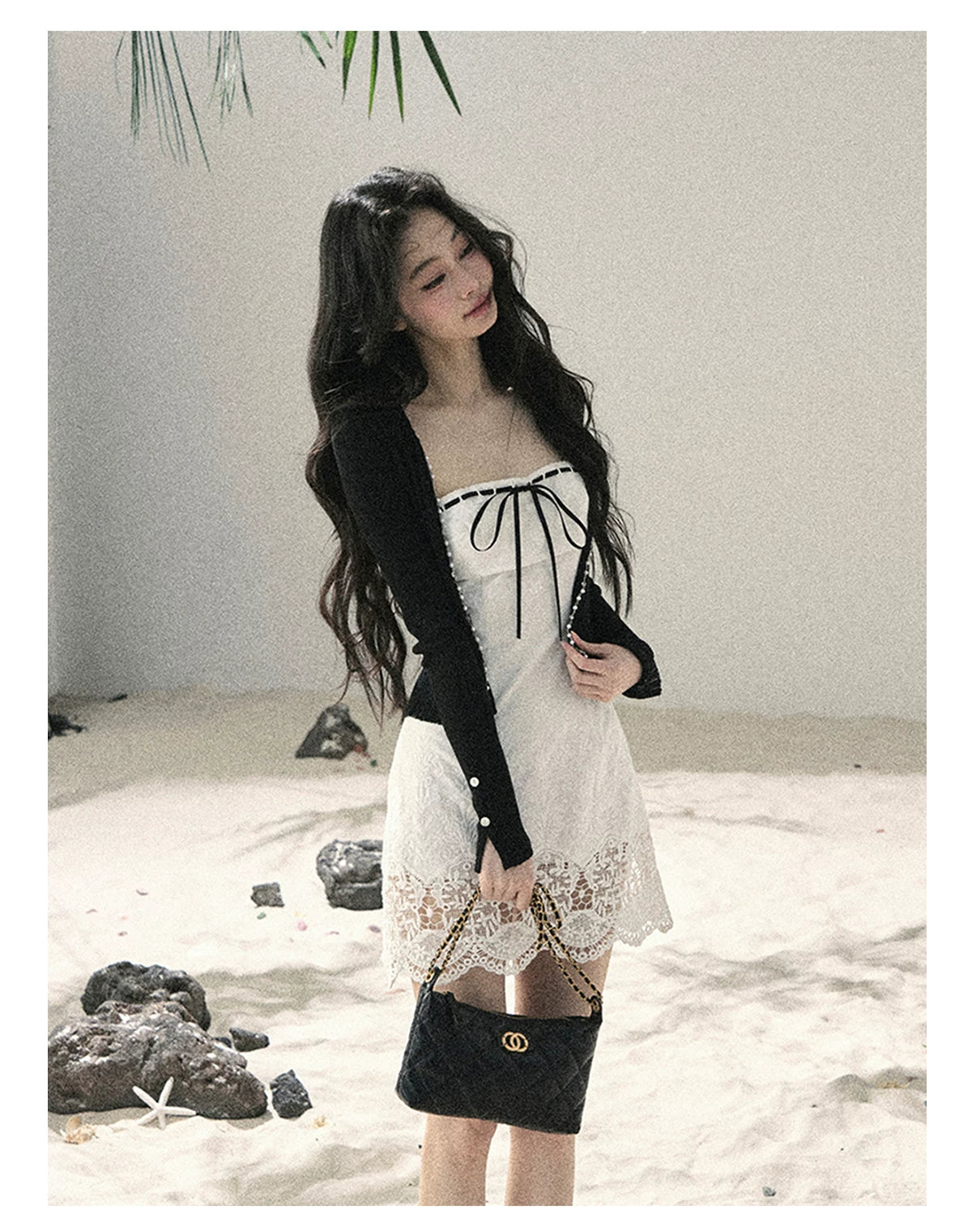 Moonwoven Lace Off-Shoulder Mini DressMoonwoven Lace Off-Shoulder Mini Dress