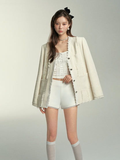 White Tassel Jacket - CHINASQUAD